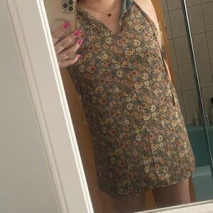 Mini Floral Dress Size Range L/XL New